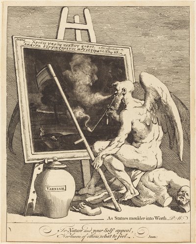 Tid, der ryger et billede af William Hogarth