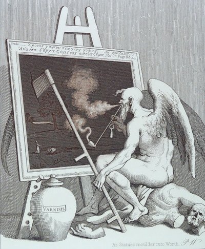 Til Naturen og dig selv appellerer af William Hogarth