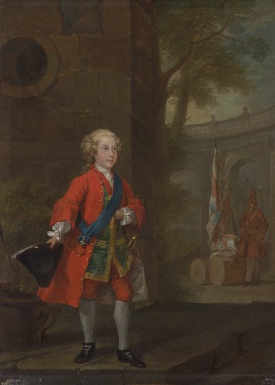William Augustus, hertug af Cumberland af William Hogarth
