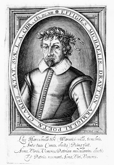 Michael Drayton af William Hole