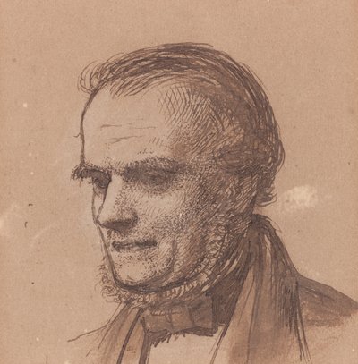 Kunstnerens far, William Hunt af William Holman Hunt
