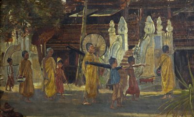 A Procession in Burmadani af William Holt Yates Titcomb