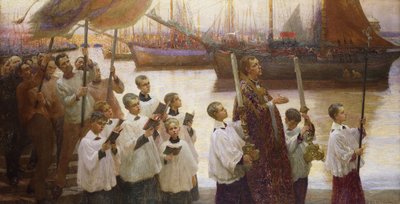 Rogation Day, Cornwall, af William Holt Yates Titcomb