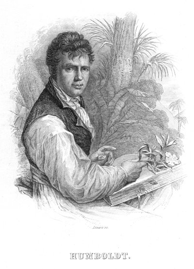 Alexander von Humboldt, tysk naturforsker, c1830 af William Home Lizars