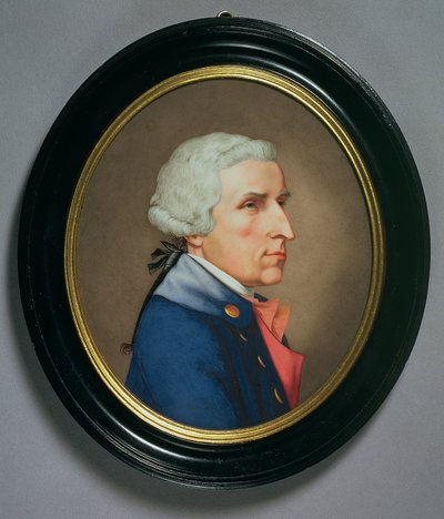 Portræt af Sir William Hamilton, ca. 1802 (emalje på kobber) af William Hopkins Craft