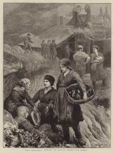 Colliers strejke i det sydlige Wales, tippiger af William III Bromley