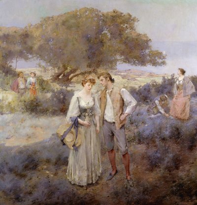 The Return from Cythera, ca. 1892 af William II Lee