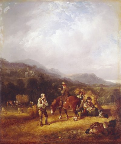Hvedehøsten af William I Shayer