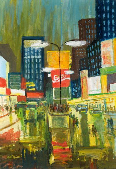 Times Square af William Ireland