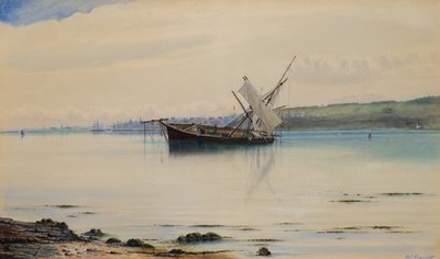 Tayport fra Dundee af William J. Renny