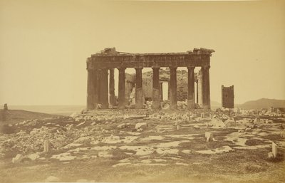 Parthenon, face orientale. af William J. Stillman
