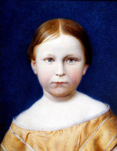 Portræt af Kunstnerens Datter af William J. Webbe or Webb
