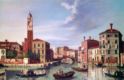 Palazzo Labia, Cannaregio-kanalen, c1750-1771 af William James