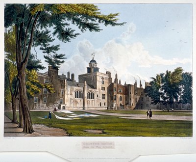 Charterhouse, Finsbury, London, 1816 af William James Bennett