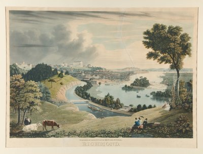 Udsigt over Richmond af William James Bennett