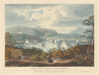West Point, fra Phillipstown af William James Bennett