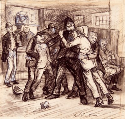 Det tog os fire at holde dem adskilt af William James Glackens