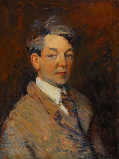 Selvportræt af William James Glackens