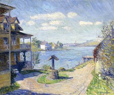 Sommer hotel af William James Glackens