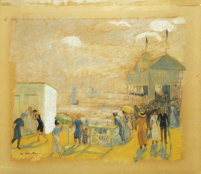 Batteriet af William James Glackens
