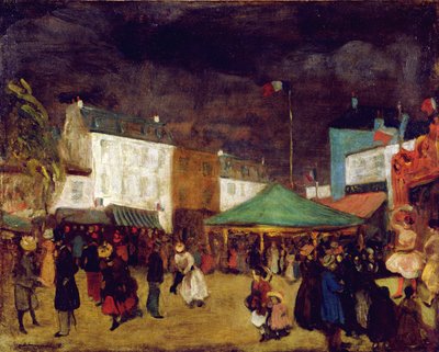 Amtsmessen, c.1895 af William James Glackens