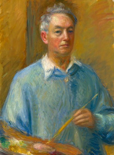 William Glackens selvportræt, ca. 1935. af William James Glackens