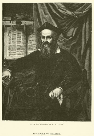 Ærkebiskop af Spalatro af William James Linton