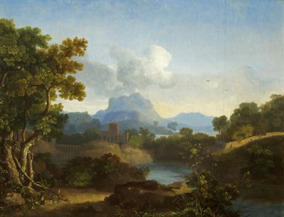 Klassisk Landskab af William James Muller