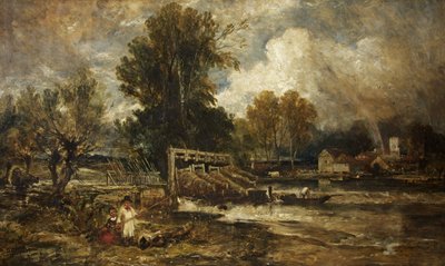 Ålebukke ved Goring af William James Muller