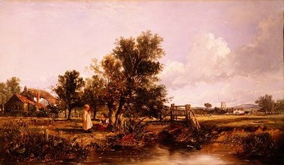 Gillingham på Medway af William James Muller