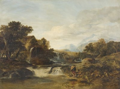 Pandy Mill, North Wales af William James Muller