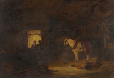 Stabilt interiør af William James Muller