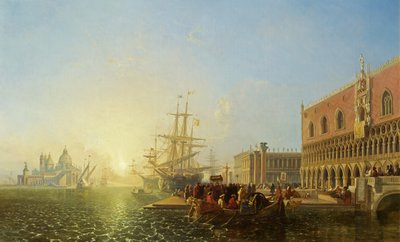 Dogepaladset, Venedig af William James Muller
