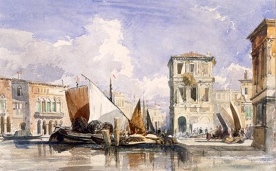 Venedig, c1834. af William James Muller