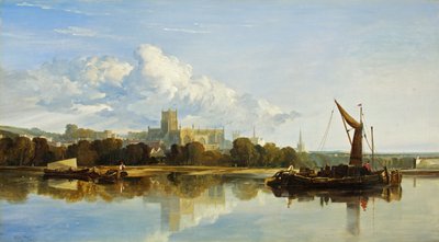 Udsigt over Bristol Cathedral af William James Muller