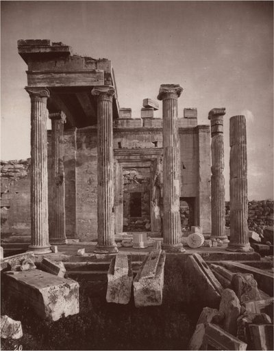 Athens Akropolis, plade 20 af William James Stillman