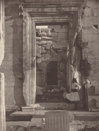 Athens Akropolis, tavle 21 af William James Stillman