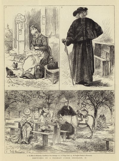 Skitser i en normannisk ciderplantage, II af William John Hennessy