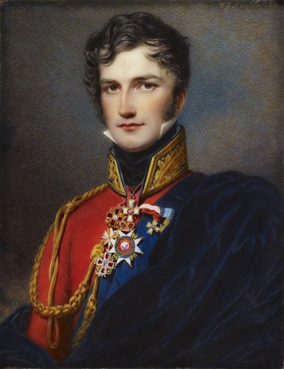 Leopold I, konge af belgierne 1790-1865 af William John Newton