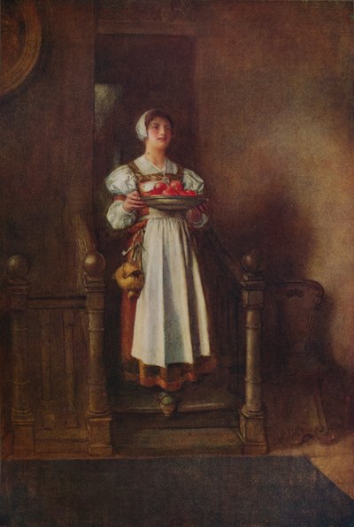 A Maid of the Hostel, c1800 af William John Wainwright