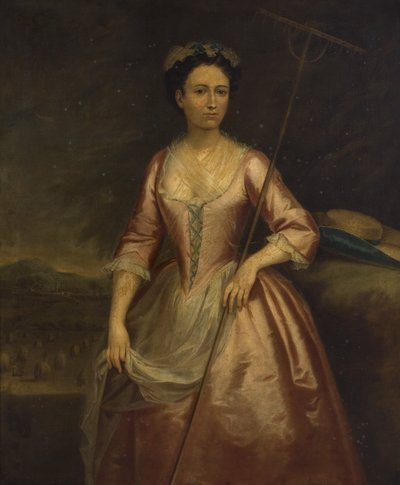 Hon. Margaret Duncombe (olie på lærred) af William Jones