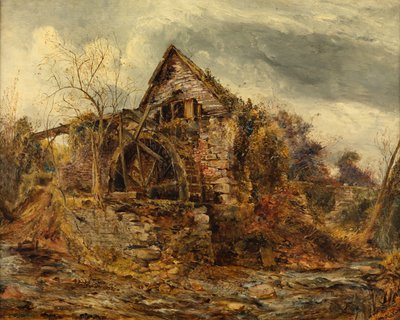 The Old Mill (olie på lærred) af William Joseph J.C. Bond