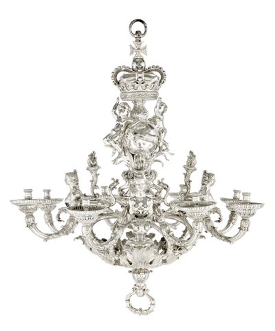 Givenchy Royal Hanover lysekrone, 1736 af William Kent