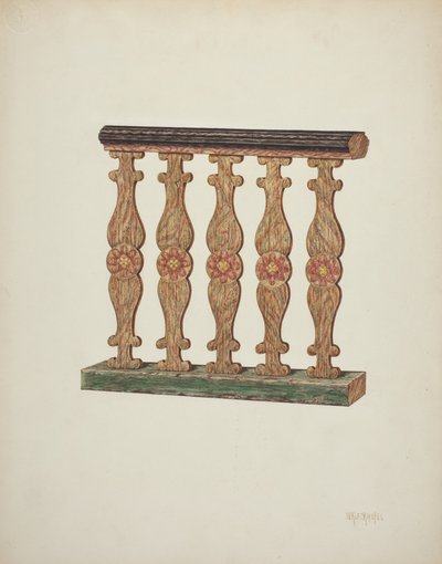 Korskinne, 1939. af William Kieckhofel