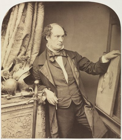 Daniel MacLise 1806-1870, 1857. af William Lake Price