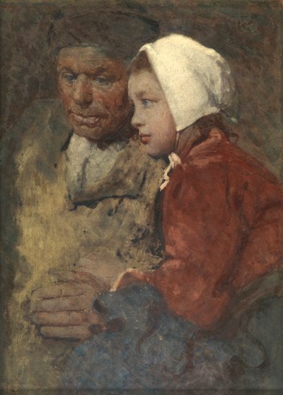 Gensidig støtte (akvarel med gummi arabicum) af William Lee Hankey