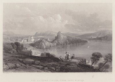 The Elysian Fields, fra Cape Miseno, Italien (gravering) af William Leighton Leitch