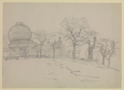 Greenwich (Det Kongelige Observatorium) af William Lionel Wyllie