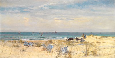 Høst af landet og havet, 1873 af William Lionel Wyllie