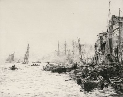 Gamle kalkhus af William Lionel Wyllie